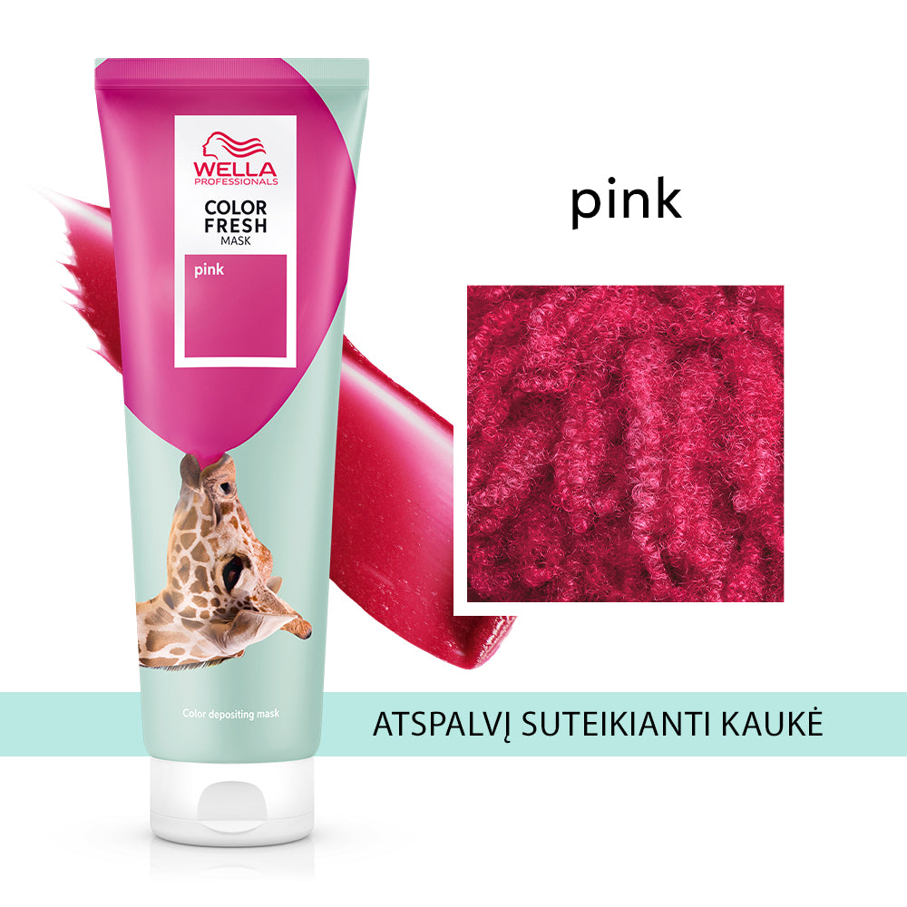Wella Professionals Color Fresh Mask Kaukė suteikianti plaukams atspalvį 150ml - Odiste