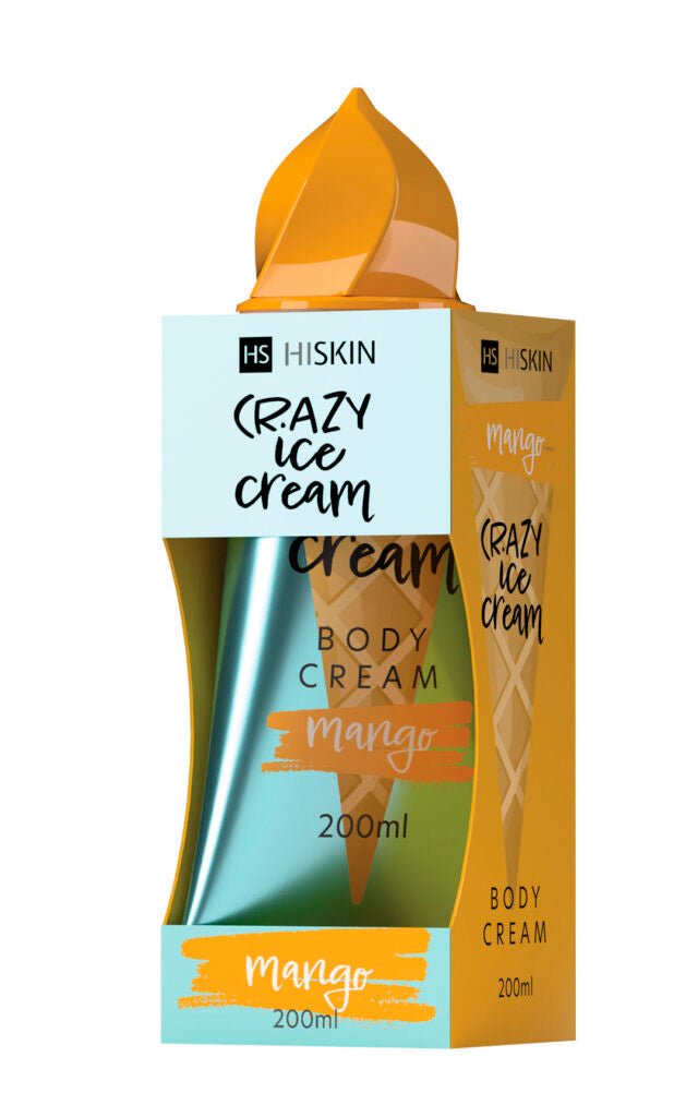 Crazy Body kūno kremas "Mango ledai", 200ml - Odiste