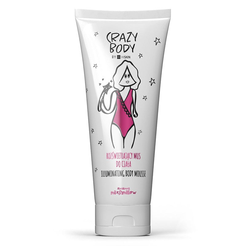 Crazy Body švytėjimo suteikianti kūno suflė "Marshmallow", 250ml - Odiste