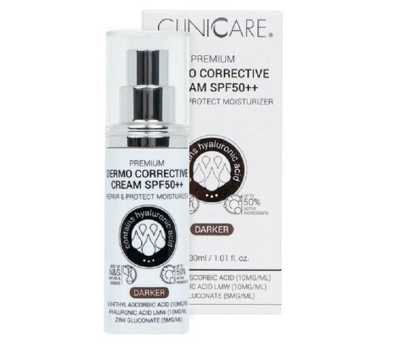 Koreguojamasis kremas SPF50++ (DARKER), 30 ml - Odiste