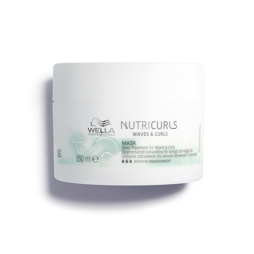 Wella Professionals NUTRICURLS Deep Treatment Maitinanti garbanotų ir banguotų plaukų kaukė 150ml - Odiste