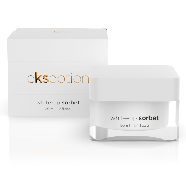 WHITE-UP SORBET Šviesinamasis naktinis kremas, 50ml - Odiste