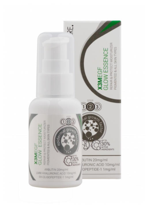 EGF EXTRA GLOW Esencija prieš odos senėjimą, antipigmentinis poveikis, 50 ml - Odiste