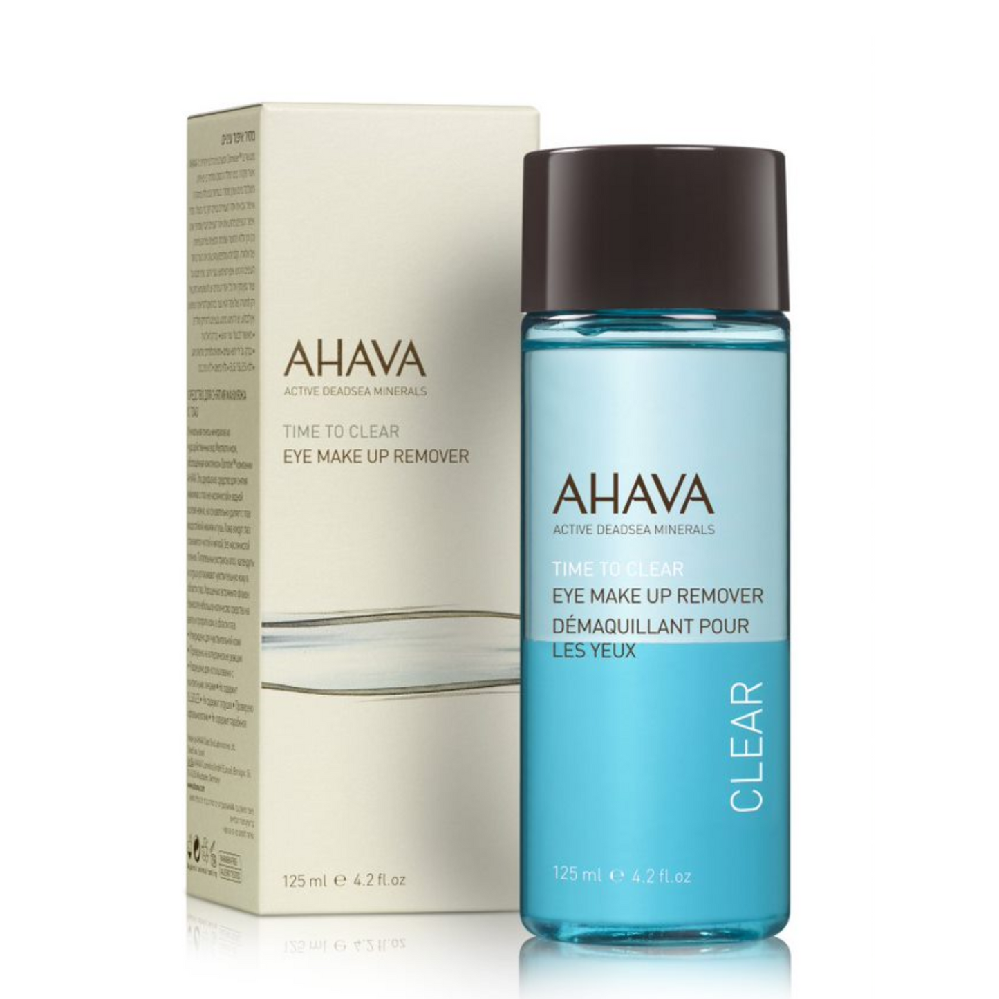 AHAVA TIME TO CLEAR AKIŲ MAKIAŽO VALIKLIS, 125 ml - Odiste