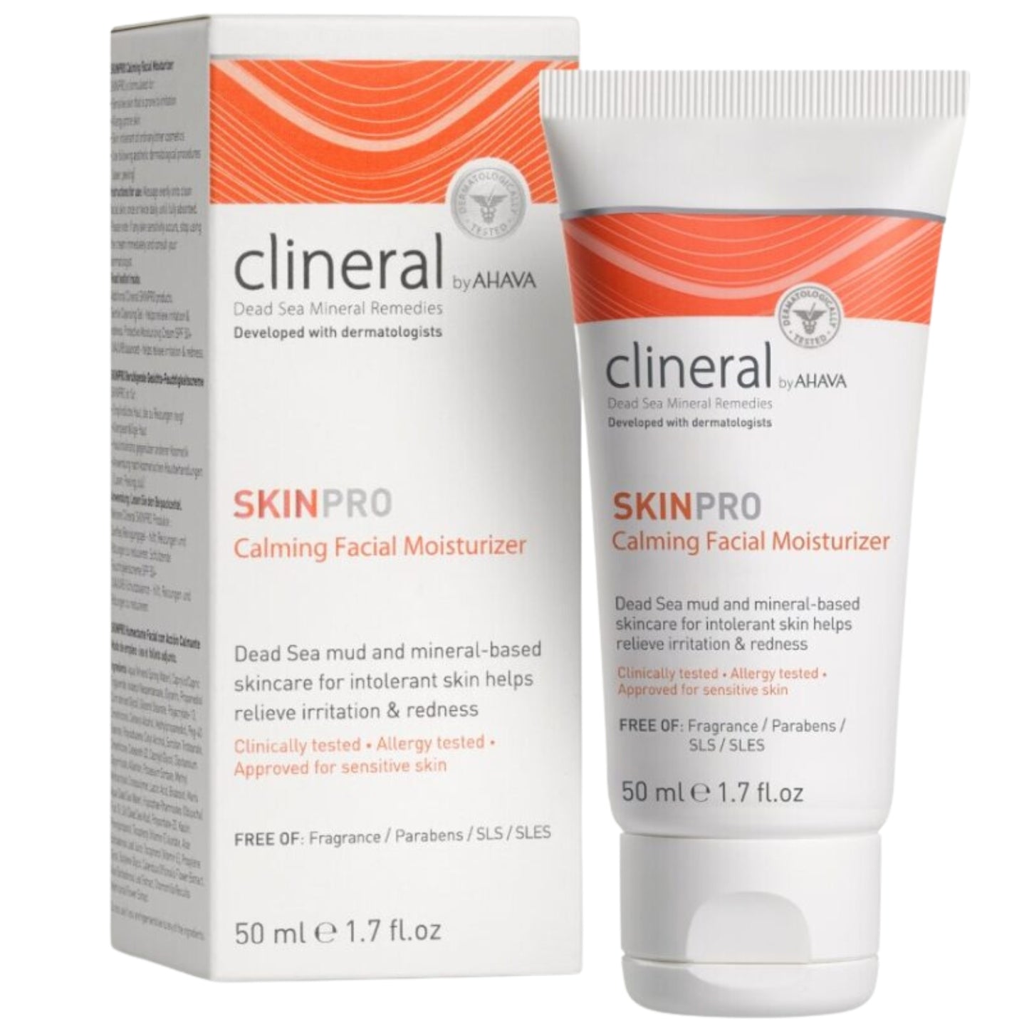 AHAVA CLINERAL SKINPRO RAMINANTIS VEIDO KREMAS, 50 ML - Odiste