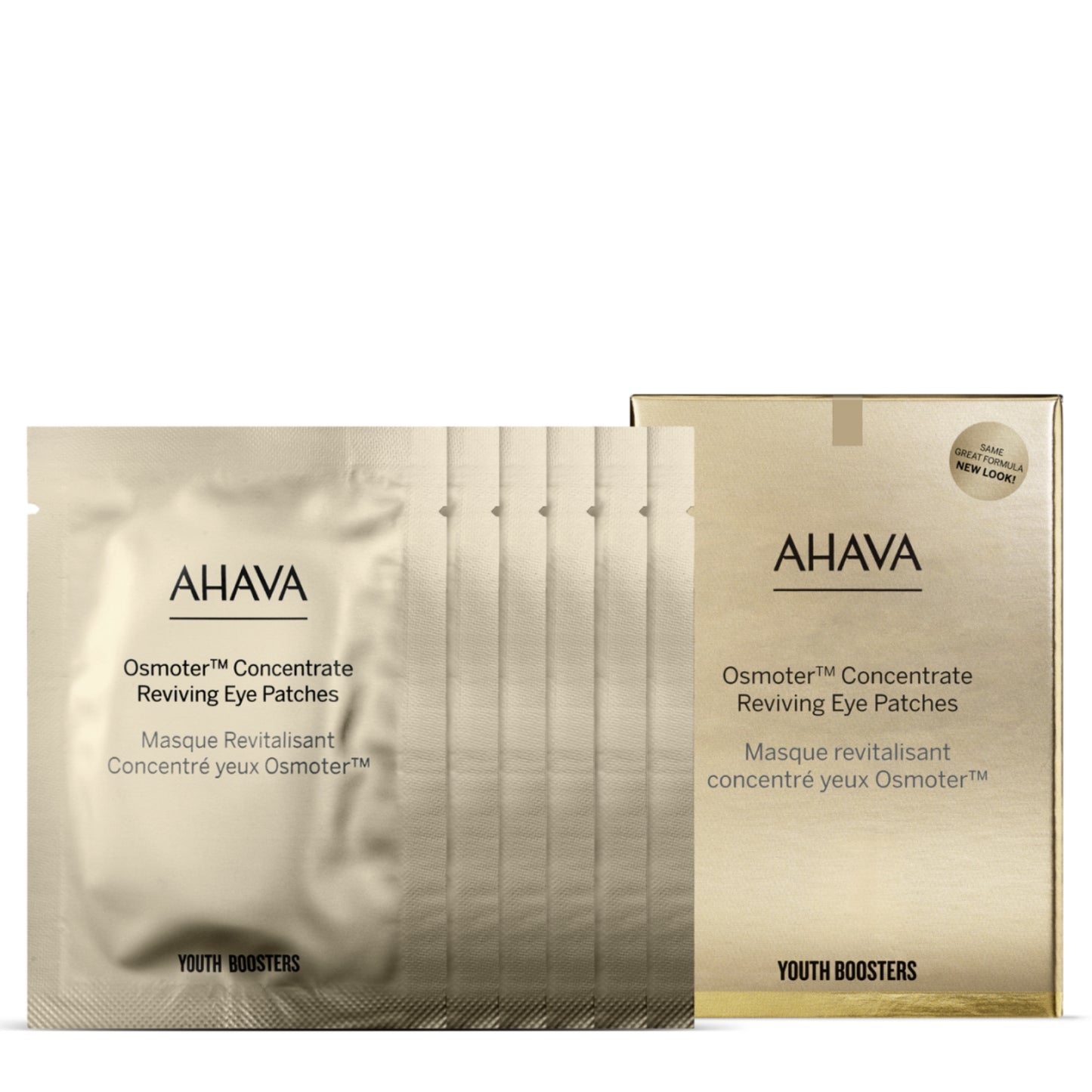 AHAVA YOUTH BOOSTERS OSMOTER™ CONCENTRATE PAAKIŲ KAUKĖS, 6 VNT. - Odiste