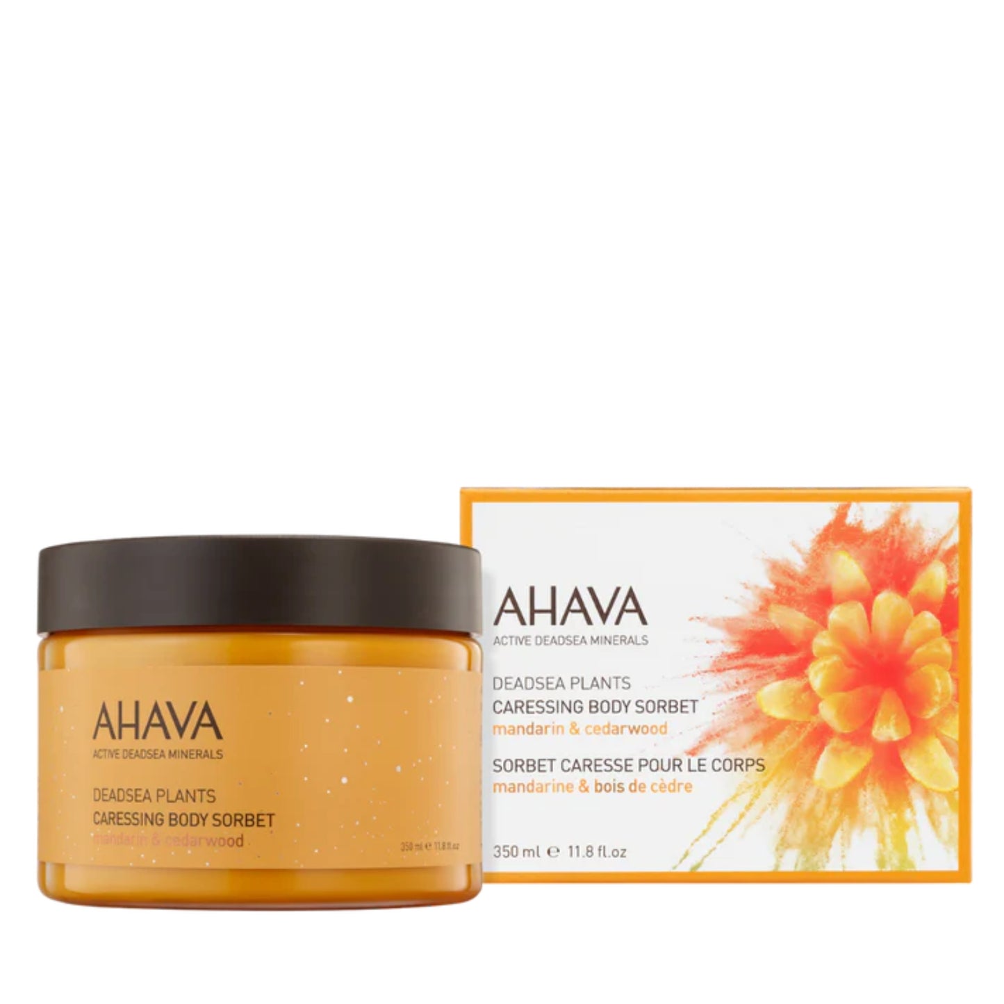 AHAVA MANDARINE CEDARWOOD KŪNO ŠERBETAS, 350 ml - Odiste