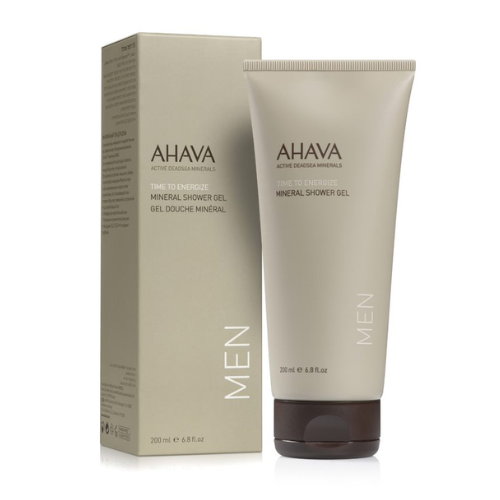 AHAVA TIME TO ENERGIZE MEN MINERAL DUŠO GELIS VYRAMS, 200 ml - Odiste
