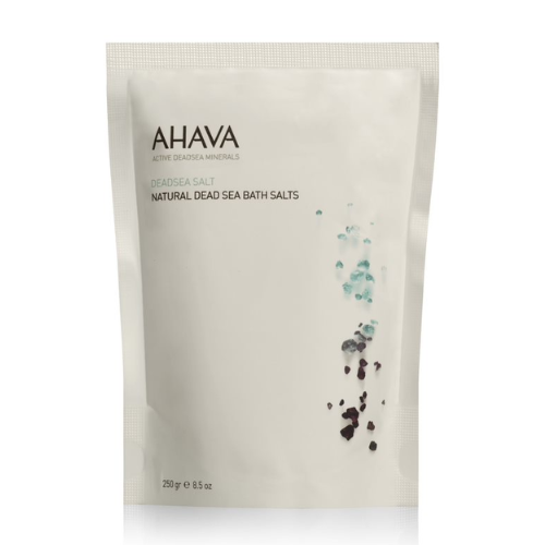 AHAVA DEADSEA SALT NATŪRALI NEGYVOSIOS JŪROS DRUSKA VONIAI, 250 g - Odiste