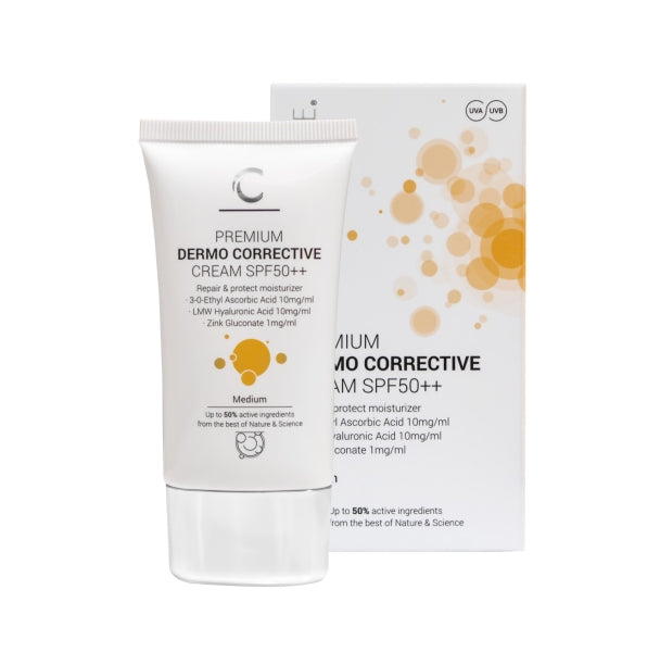 Koreguojamasis kremas SPF50++ (MEDIUM atspalvis) 35ml - Odiste