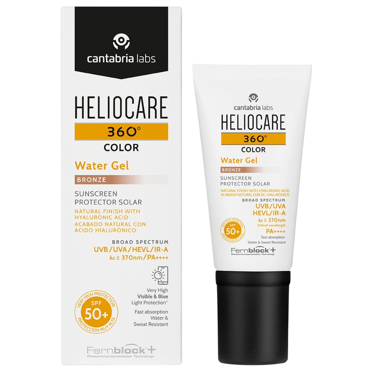 HELIOCARE 360 WATER GELIS SPF50+ (Bronze), 50 ML - Odiste