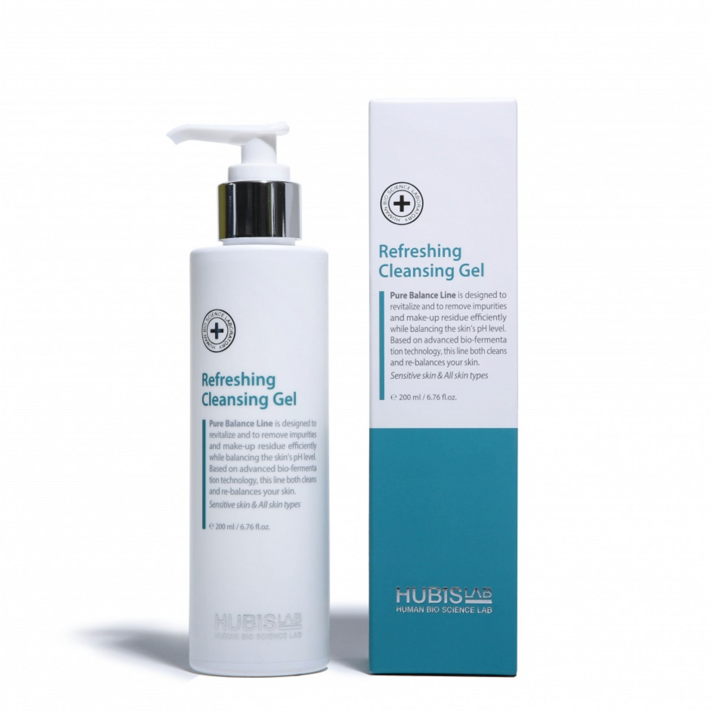 HUBISLAB PURE BALANCE GAIVINAMASIS GELINIS VEIDO PRAUSIKLIS, 200 ML - Odiste