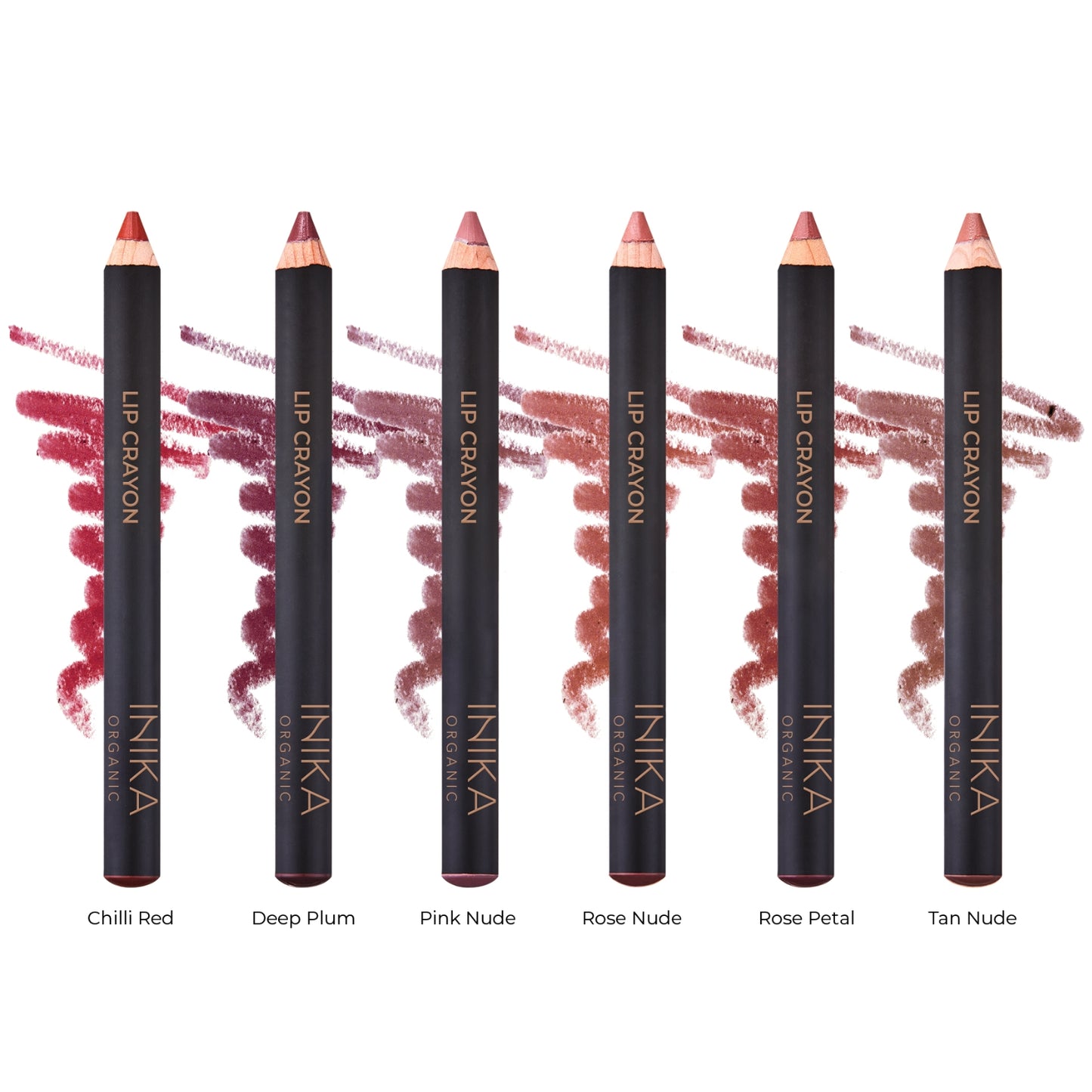 INIKA ORGANIC LŪPŲ KREIDELĖ - Pink Nude, 3 g - Odiste