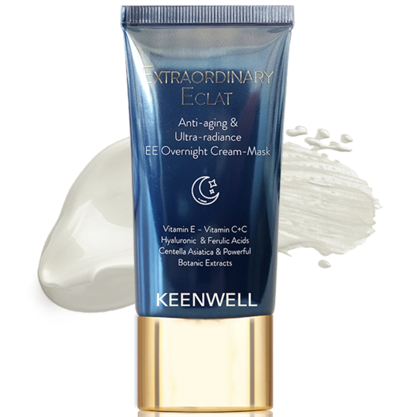 KEENWELL EXTRAORDINARY ECLAT EE NAKTINIS KREMAS-KAUKĖ, 40 ML - Odiste