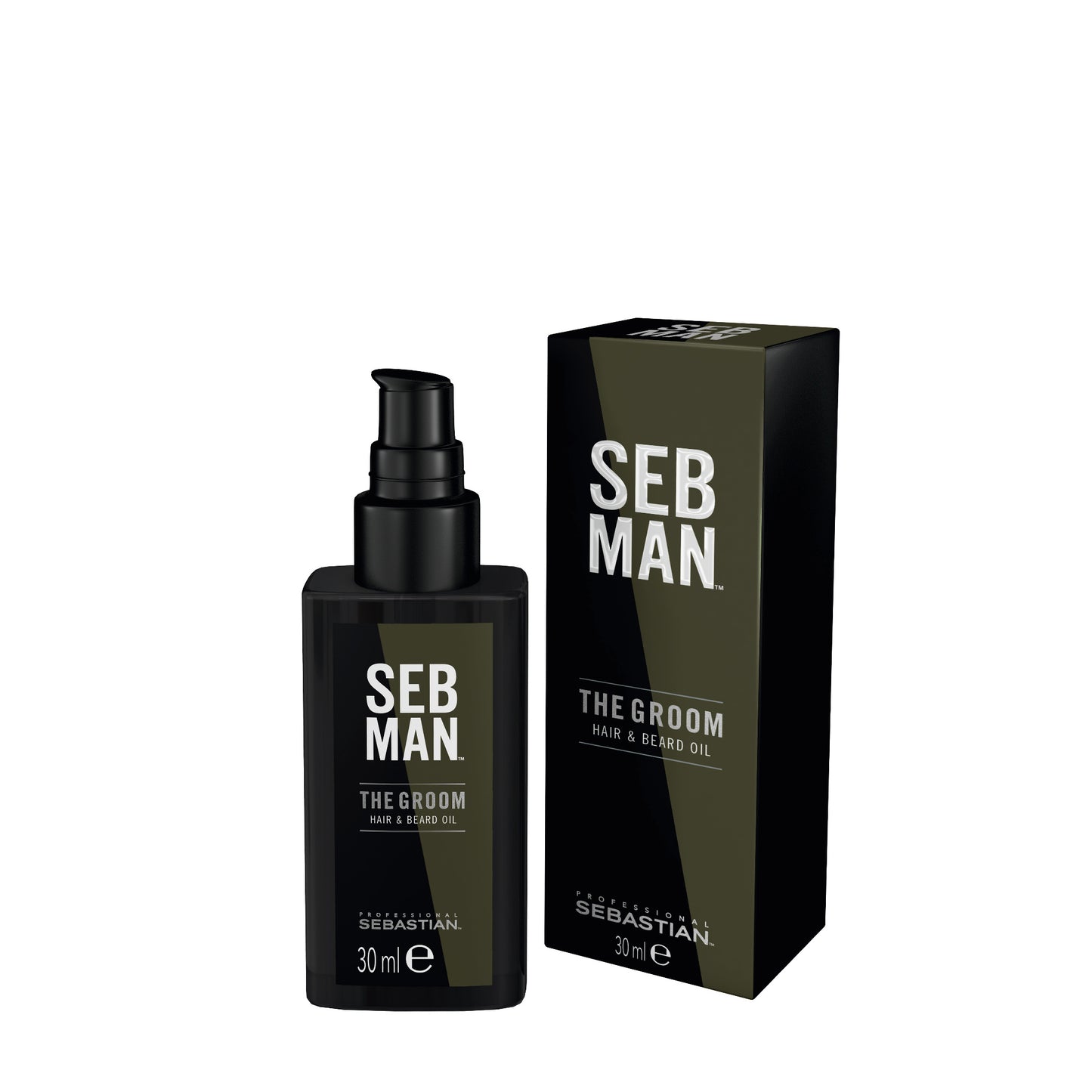 SEB MAN THE GROOM plaukų ir barzdos aliejus, 30 ml - Odiste