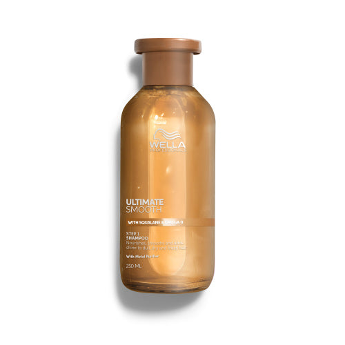 ULTIMATE SMOOTH maitinantis šampūnas su skvalanu ir omega-9, 250 ml