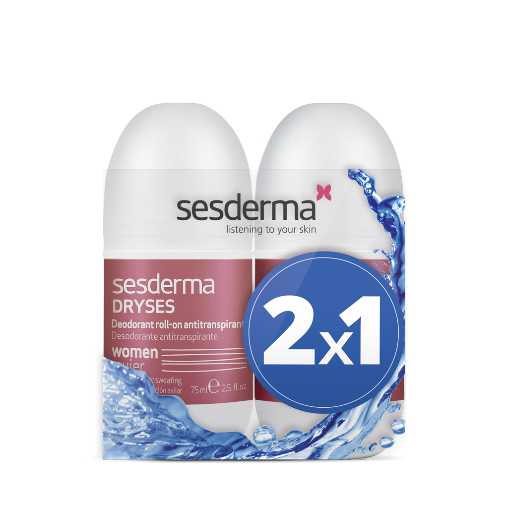 SESDERMA DRYSES DEZODORANTŲ RINKINYS MOTERIMS, 2x75 ml - Odiste