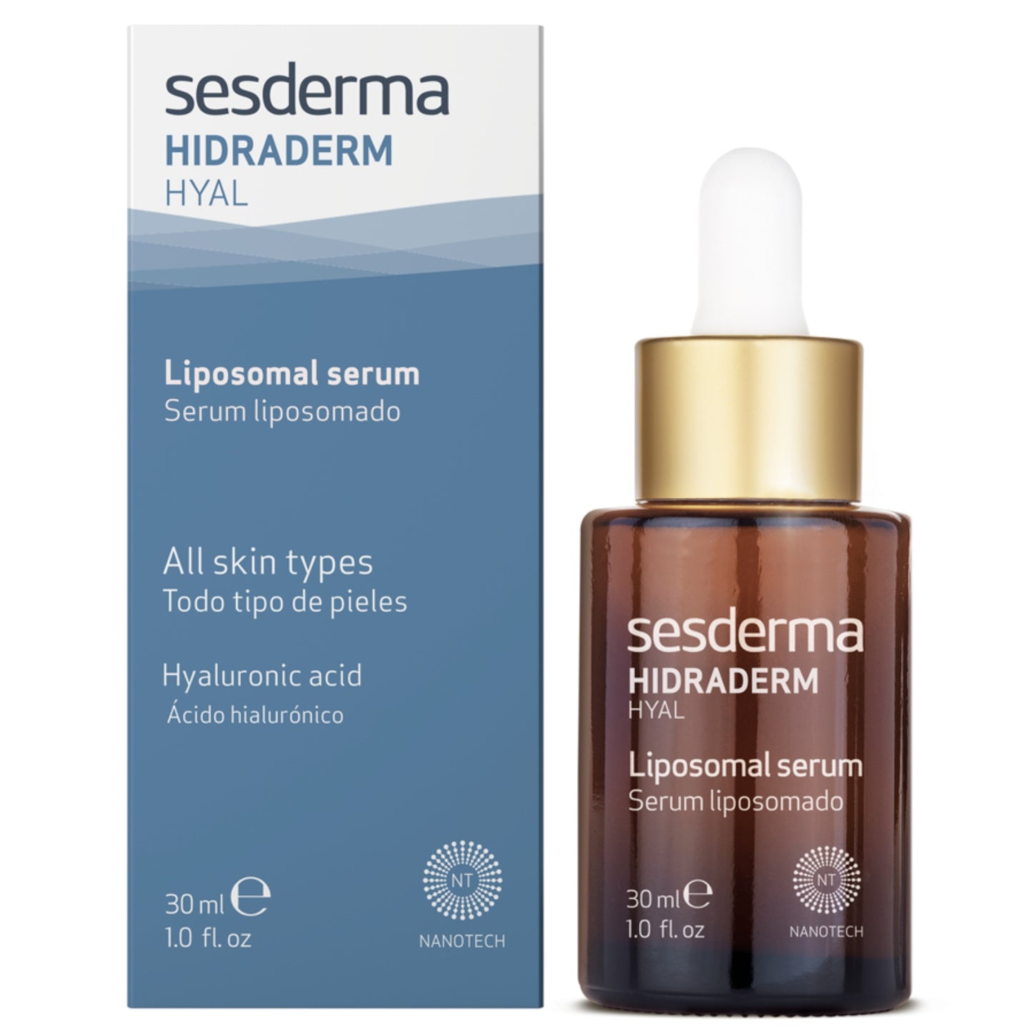 SESDERMA HIDRADERM HYAL DRĖKINAMASIS LIPOSOMINIS SERUMAS, 30 ml - Odiste