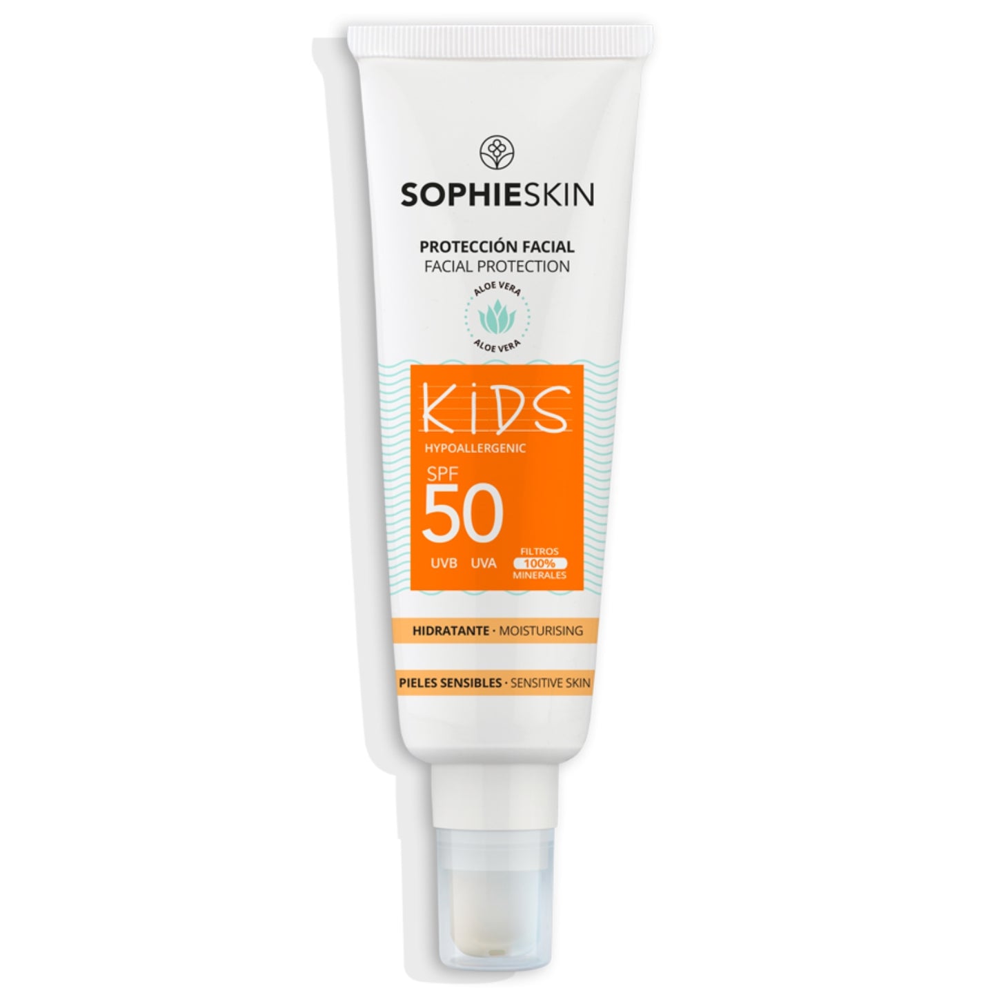 SOPHIE SKIN APSAUGINIS VEIDO KREMAS NUO SAULĖS VAIKAMS SPF50, 50 ML - Odiste