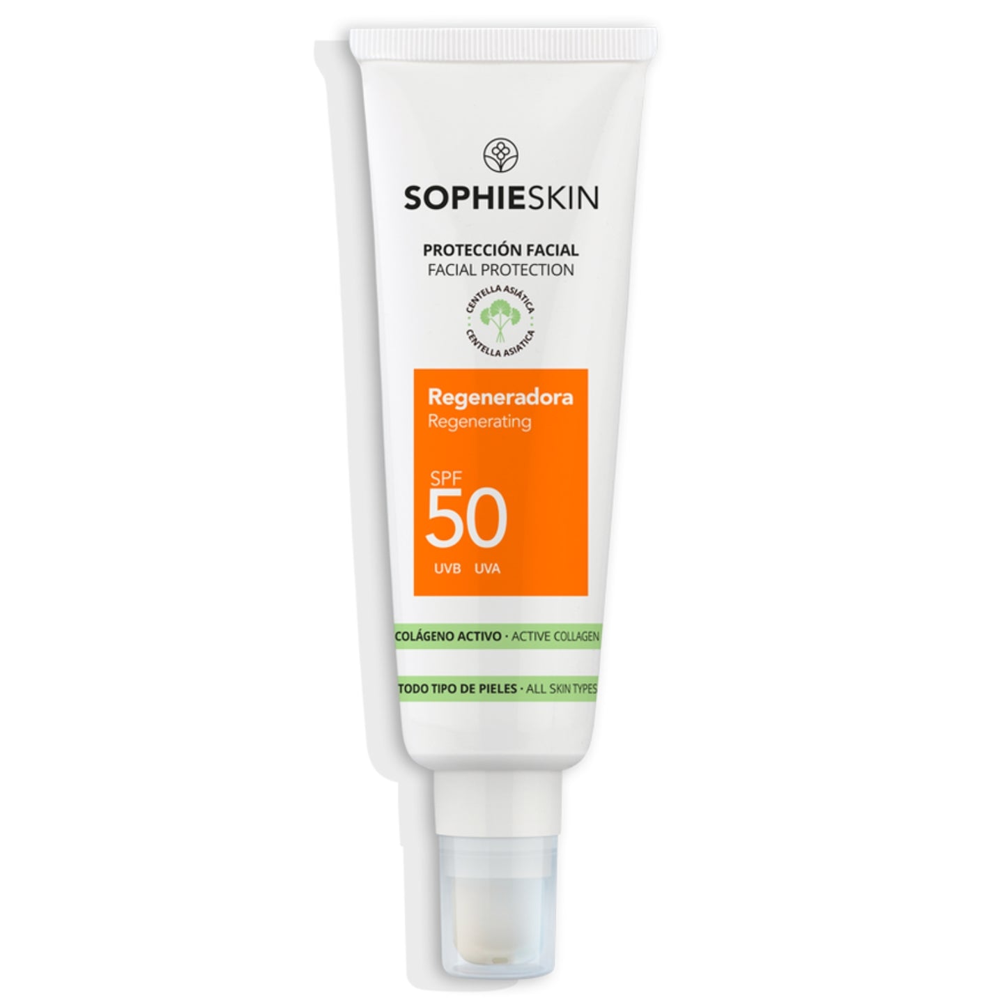SOPHIE SKIN ODĄ REGENERUOJANTIS APSAUGINIS VEIDO KREMAS NUO SAULĖS SPF50, 50 ML - Odiste