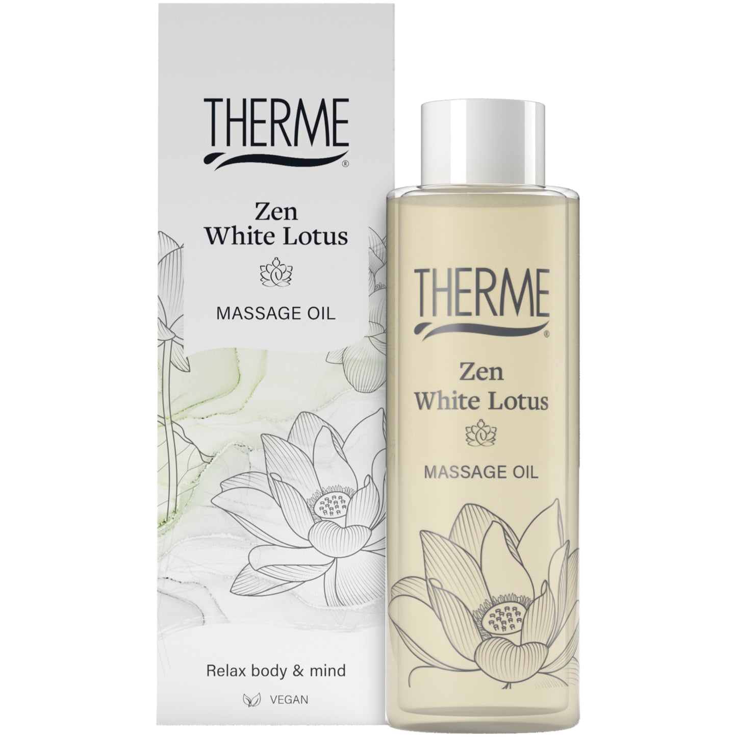 THERME ZEN WHITE LOTUS MASAŽO ALIEJUS, 125 ml - Odiste