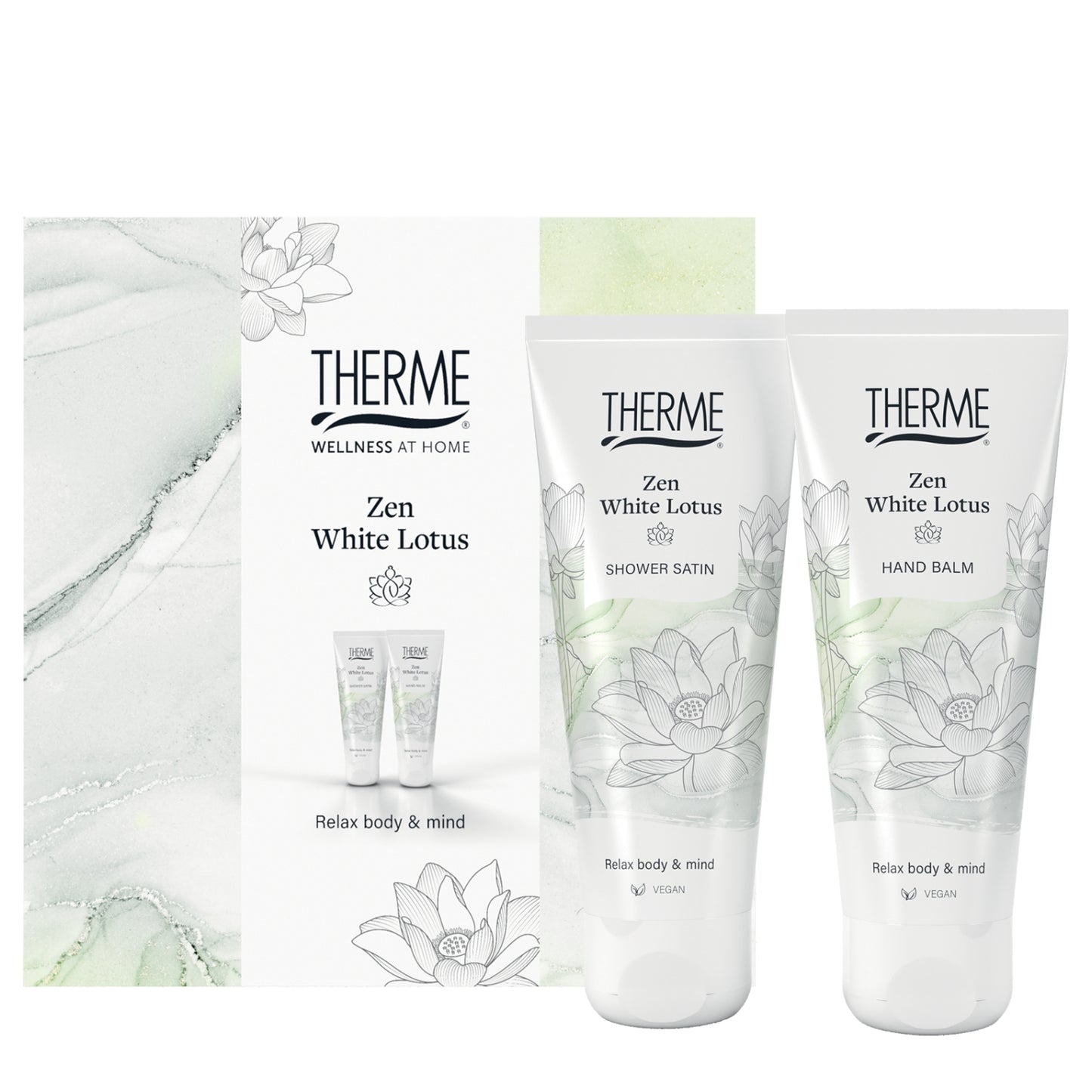 THERME ZEN WHITE LOTUS ŠVENTINIS RINKINYS - Odiste