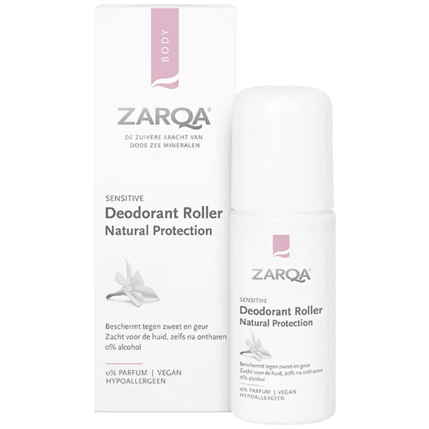 ZARQA NATŪRALUS APSAUGINIS RUTULINIS DEZODORANTAS, 50 ml - Odiste