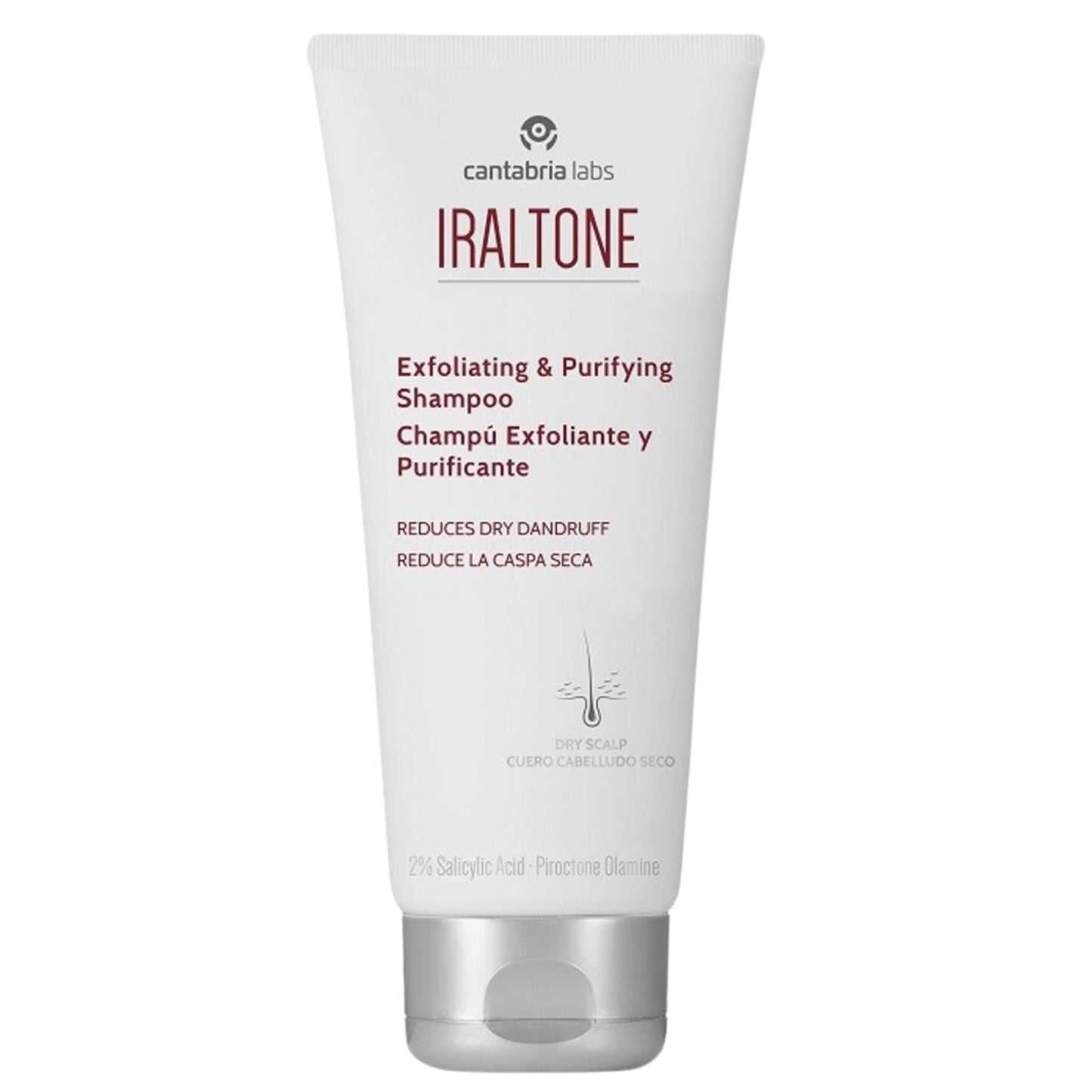 IRALTONE EKSFOLIUOJANTIS IR VALANTIS ŠAMPŪNAS, 200 ML - Odiste