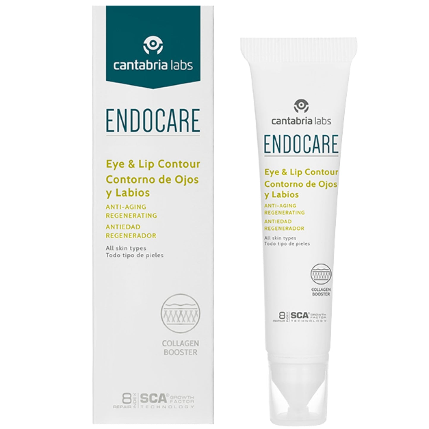 ENDOCARE ESSENTIAL AKIŲ IR LŪPŲ KONTŪRO KREMAS, 15 ML - Odiste