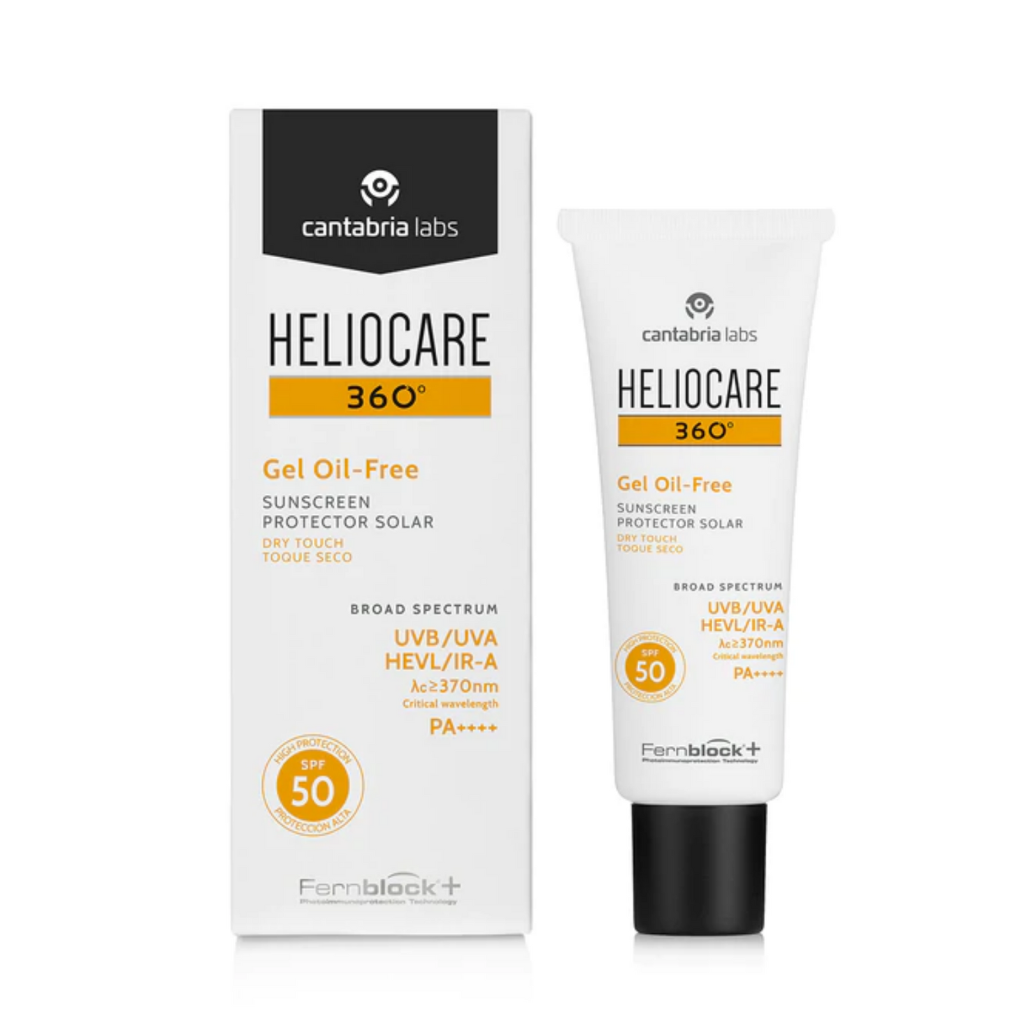 HELIOCARE 360 OIL-FREE APSAUGINIS GELIS NUO SAULĖS SPF 50, 50 ML - Odiste