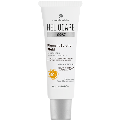HELIOCARE 360 PIGMENT SOLUTION FLUIDAS SPF50+, 50 ML - Odiste