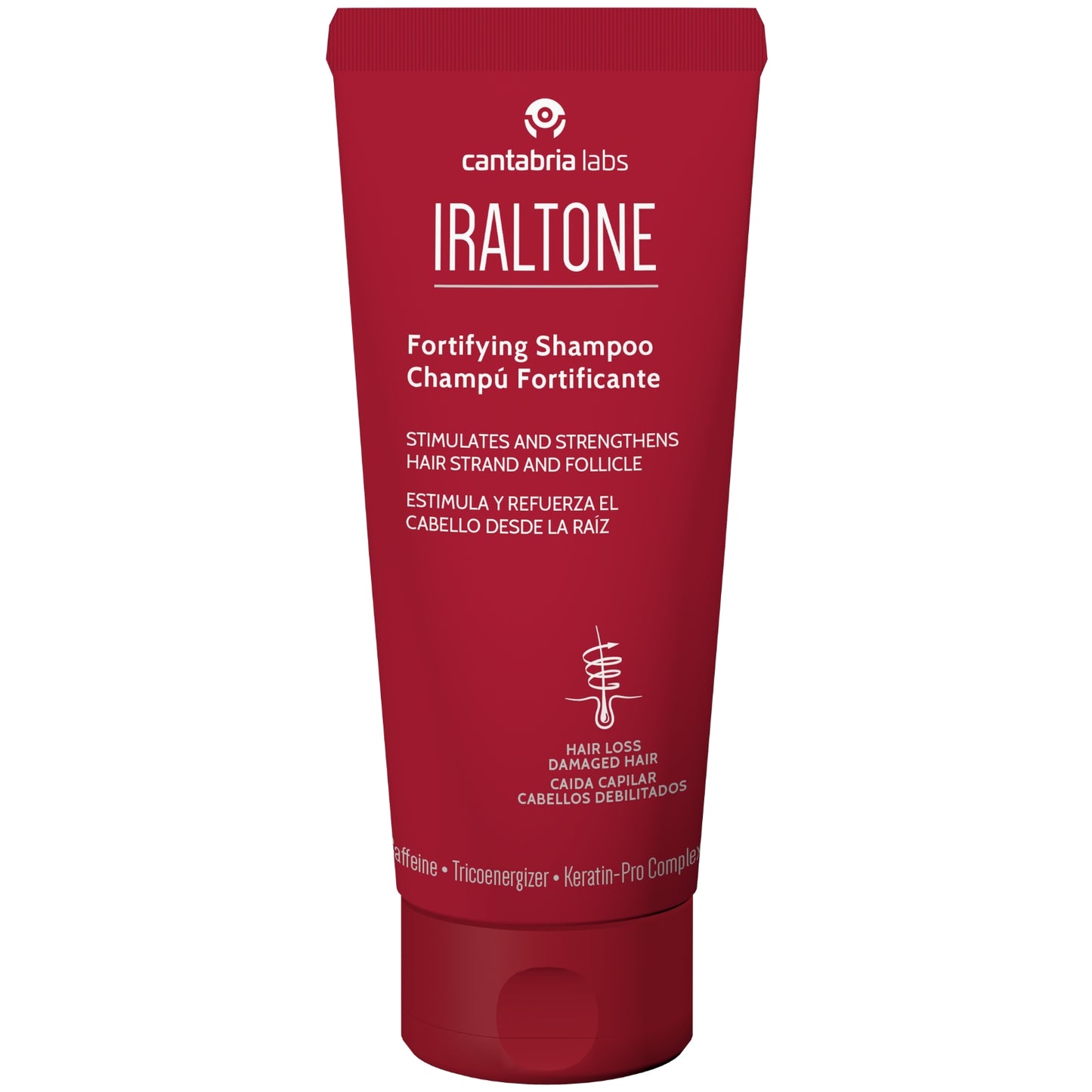 IRALTONE ŠAMPŪNAS SU KOFEINU NUO PLAUKŲ SLINKIMO, 200 ML - Odiste