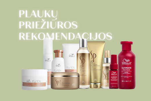 Plaukų priežiūros rekomendacijos - Odiste