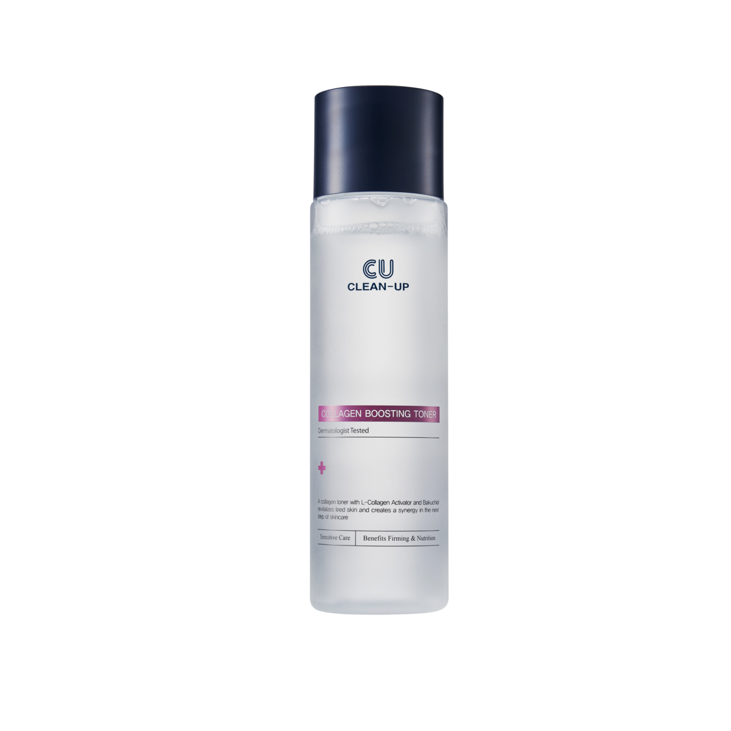 CUSKIN CLEAN-UP veido tonikas su kolagenu, visiems odos tipams, 200 ml