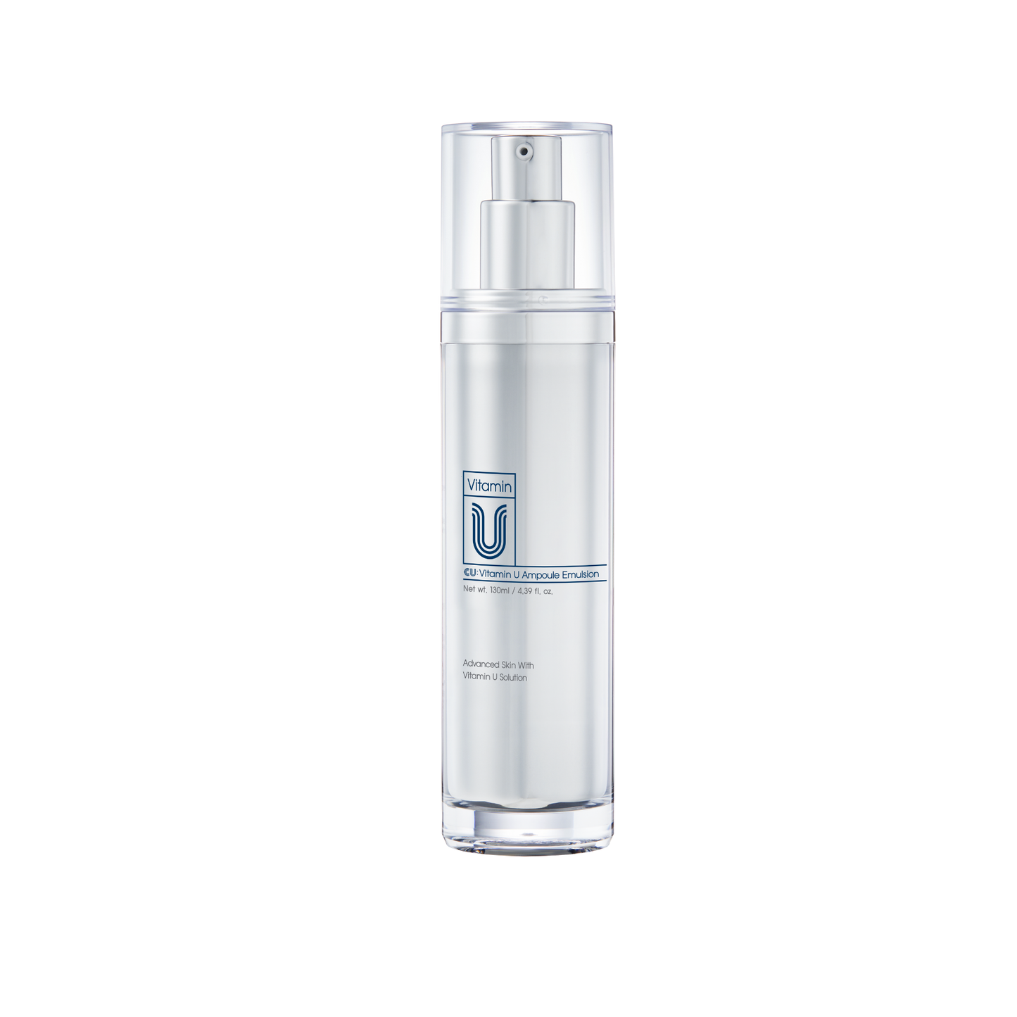 CUSKIN daugiafunkcinė skaistinanti veido emulsija su vitaminu U, visiems odos tipams, 130 ml