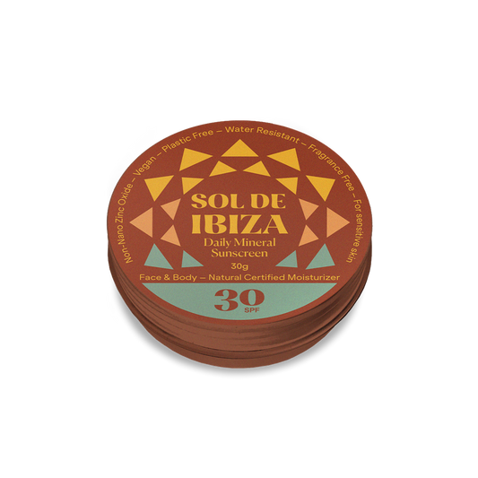 SOL DE IBIZA apsauginis kremas veidui ir kūnui nuo saulės su SPF 30, 30 g