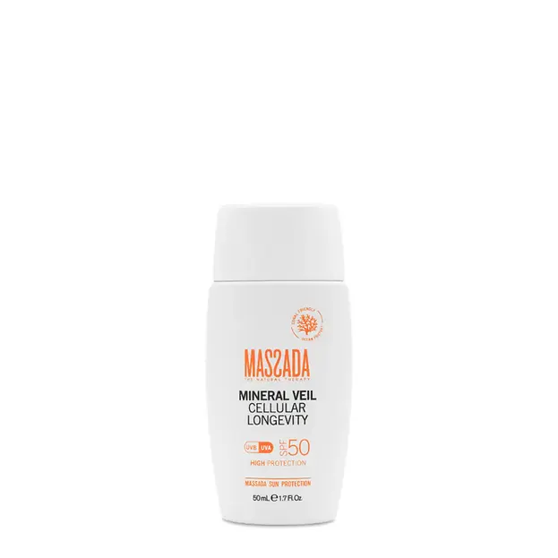 MASSADA MINERALINIS VEIL CELLULAR LONGEVITY KREMAS SPF50, 50ML