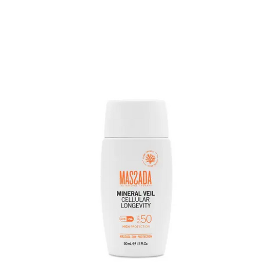 MASSADA MINERALINIS VEIL CELLULAR LONGEVITY KREMAS SPF50, 50ML