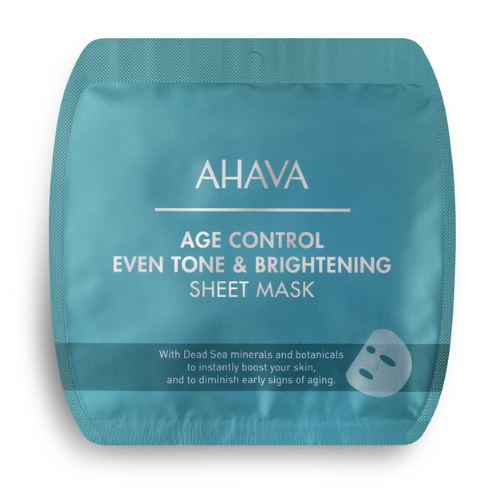 AHAVA AGE CONTROL ODOS TONĄ VIENODINANTI IR ŠVIESINANTI LAKŠTINĖ VEIDO KAUKĖ, 1 vnt - Odiste
