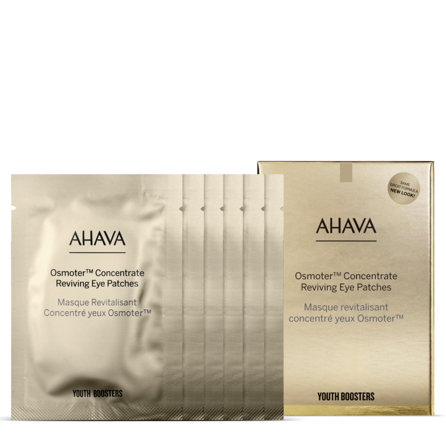 AHAVA YOUTH BOOSTERS OSMOTER™ CONCENTRATE PAAKIŲ KAUKĖS, 6 VNT. - Odiste