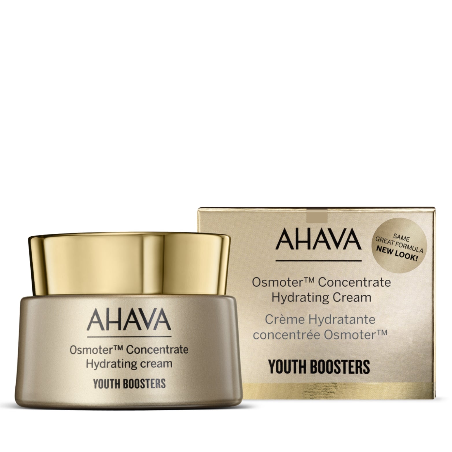 AHAVA YOUTH BOOSTERS OSMOTER™ CONCENTRATE DRĖKINANTIS VEIDO KREMAS, 50 ML - Odiste