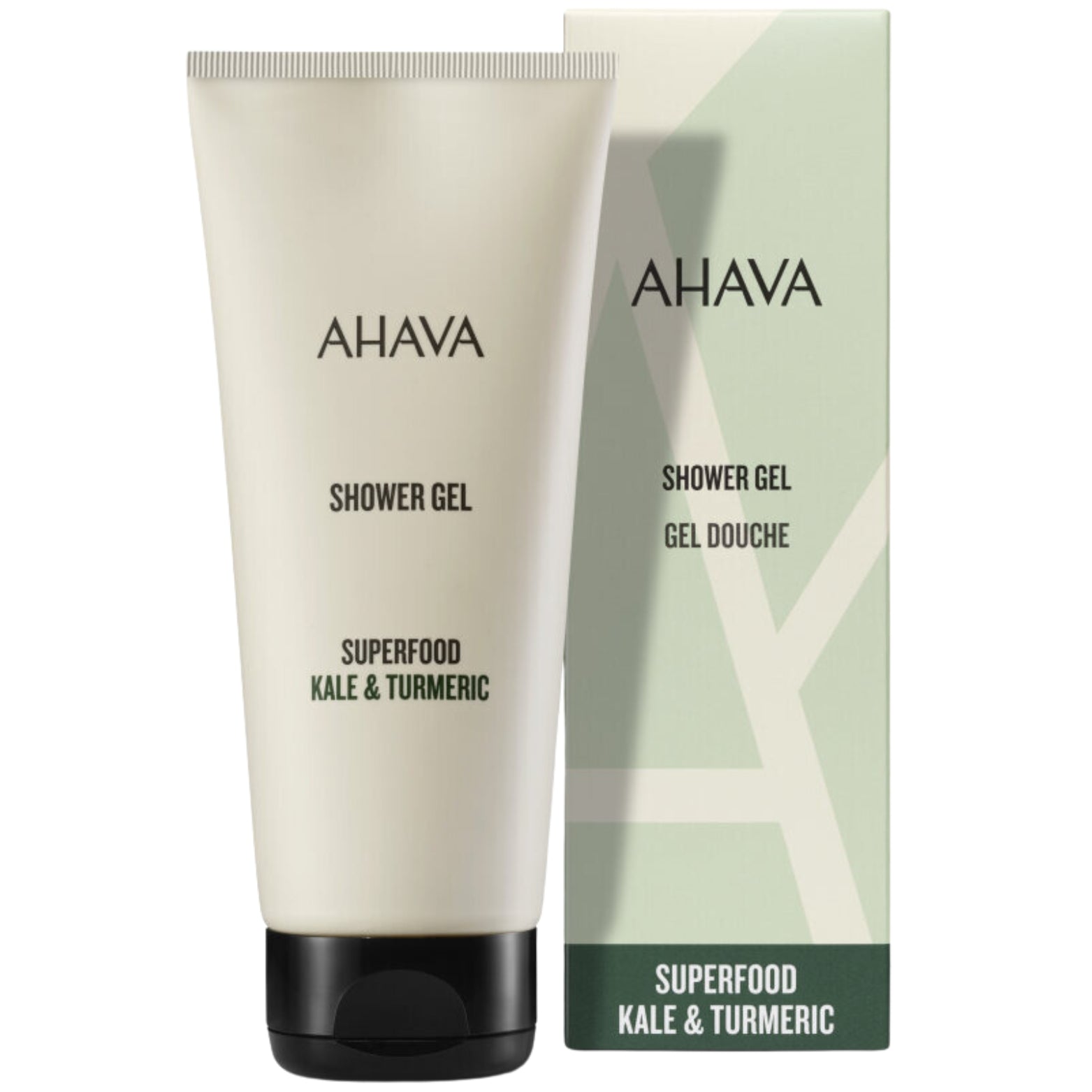 AHAVA KALE TURMERIC DUŠO GELIS, 200 ML - Odiste
