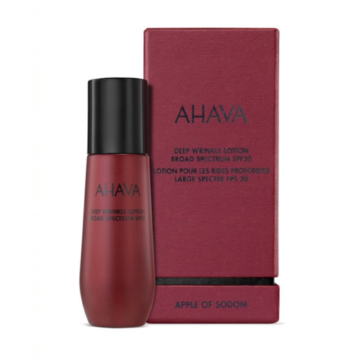 AHAVA APPLE OF SODOM LOSJONAS ESANT GILIOMS RAUKŠLĖMS SPF 30, 50 ml - Odiste