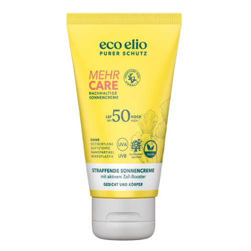 ECO ELIO MORE CARE STANGRINAMASIS KREMAS NUO SAULĖS SPF 50, 75 ML