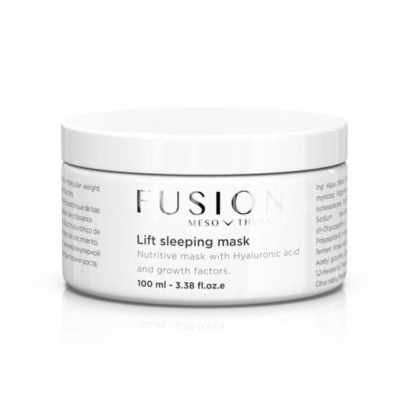 LIFT SLEEPING MASK Maitinamoji kaukė su hialurono rūgštimi ir augimo faktoriais, 100ml - Odiste