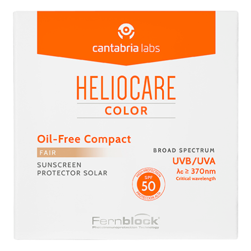 - HELIOCARE COLOR OIL-FREE APSAUGINĖ KREMINĖ KOMPAKTINĖ PUDRA SPF50, 10 G (Fair) - Odiste