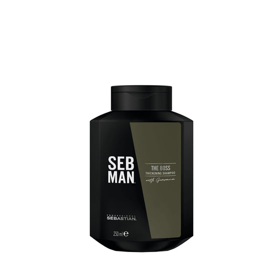 SEB MAN THE BOSS plaukus tankinantis šampūnas, 250 ml - Odiste