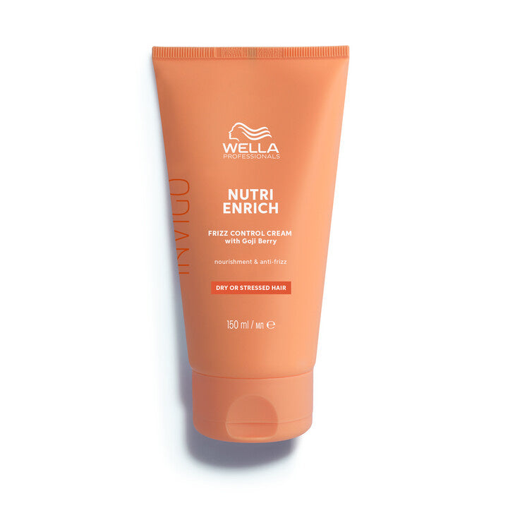 Wella Professional INVIGO NUTRI ENRICH Frizz Control maitinantis plaukus tiesinantis kremas (nenuplaunamas), 150 ml - Odiste
