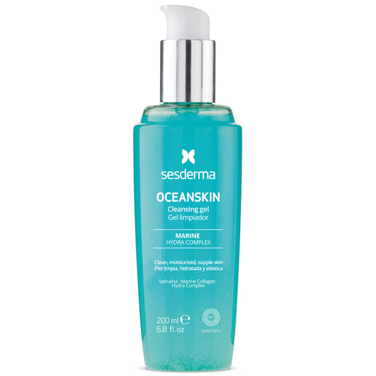 SESDERMA OCEANSKIN GELINIS VEIDO PRAUSIKLIS, 200 ML - Odiste