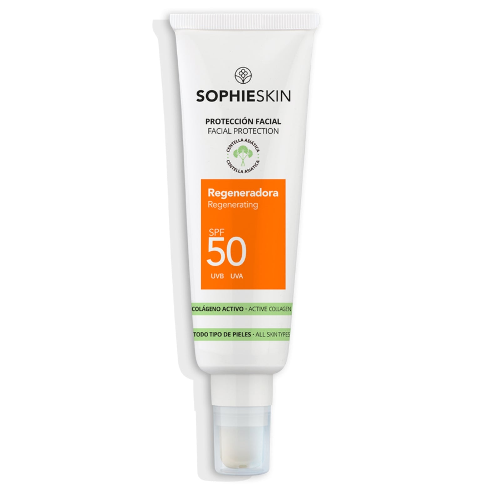 SOPHIE SKIN ODĄ REGENERUOJANTIS APSAUGINIS VEIDO KREMAS NUO SAULĖS SPF50, 50 ML - Odiste